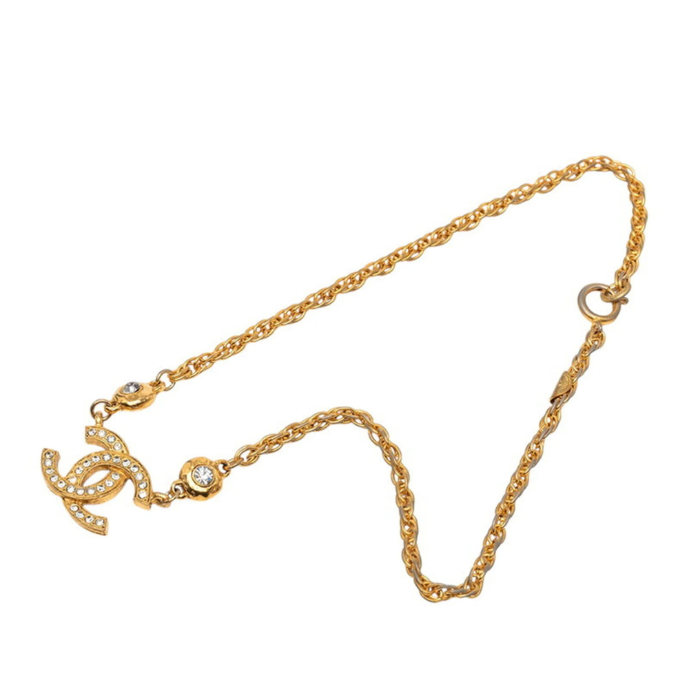 CHANEL Gold Logo Necklace - Picture 2 of 6